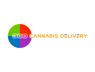 360 Cannabis Delivery logo design by N3V4