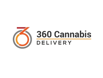 360 Cannabis Delivery logo design by wastra