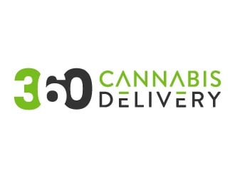 360 Cannabis Delivery logo design by akilis13