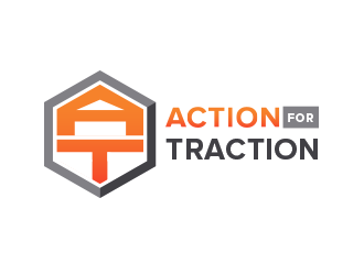 Action for Traction  logo design by BeDesign