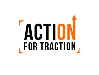 Action for Traction  logo design by BeDesign