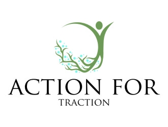Action for Traction  logo design by jetzu