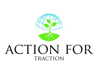 Action for Traction  logo design by jetzu