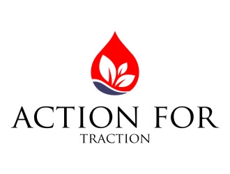 Action for Traction  logo design by jetzu