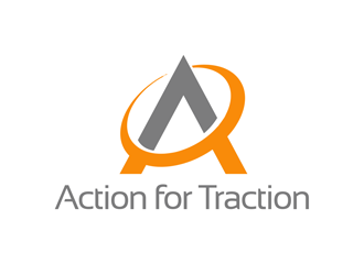 Action for Traction  logo design by kunejo