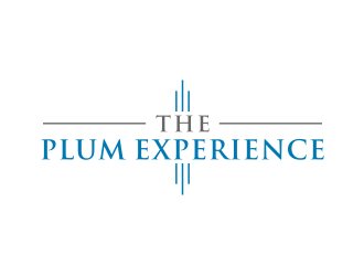 The Plum Experience  logo design by logitec
