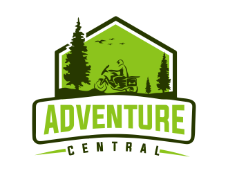 www.ADVCENTRAL.com  OR  Adventure Central logo design by JessicaLopes