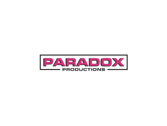 Paradox Productions logo design by blessings