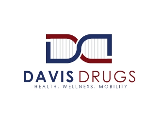 Davis Drugs logo design by REDCROW