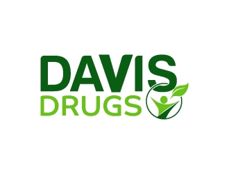 Davis Drugs logo design by AamirKhan