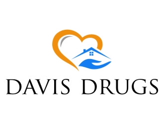Davis Drugs logo design by jetzu