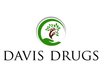 Davis Drugs logo design by jetzu