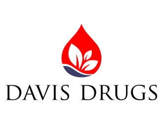 Davis Drugs logo design by jetzu
