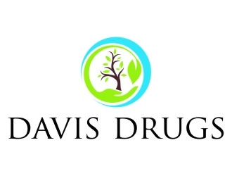 Davis Drugs logo design by jetzu