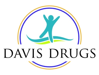 Davis Drugs logo design by jetzu