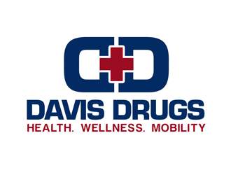 Davis Drugs logo design by kunejo