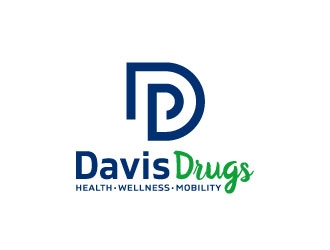 Davis Drugs logo design by DesignPal