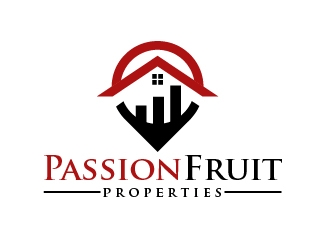 PassionFruit Properties logo design by shravya