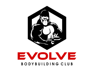 Evolve Bodybuilding Club  logo design by JessicaLopes