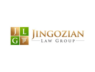 Jingozian Law Group logo design by J0s3Ph