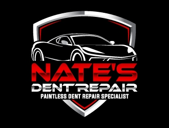 NATES DENT REPAIR logo design by iamjason