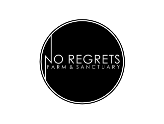 No Regrets Farm & Sanctuary logo design by nurul_rizkon