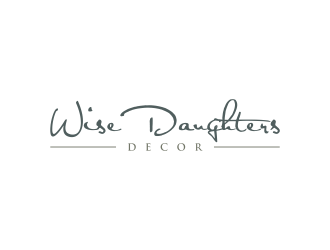 Wise Daughters Decor logo design by ammad