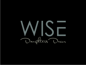 Wise Daughters Decor logo design by .::ngamaz::.