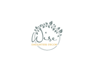 Wise Daughters Decor logo design by haidar