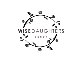 Wise Daughters Decor logo design by Shina