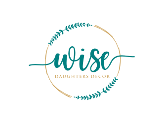 Wise Daughters Decor logo design by Barkah