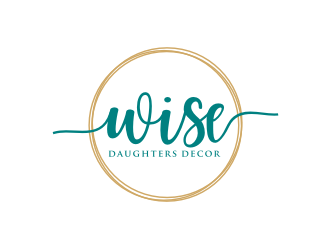 Wise Daughters Decor logo design by Barkah