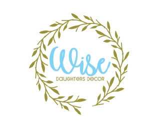 Wise Daughters Decor logo design by KreativeLogos