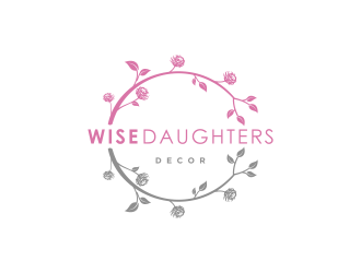Wise Daughters Decor logo design by Shina