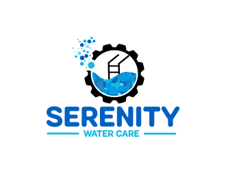 Serenity Water Care logo design by Greenlight