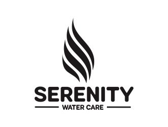 Serenity Water Care logo design by Greenlight