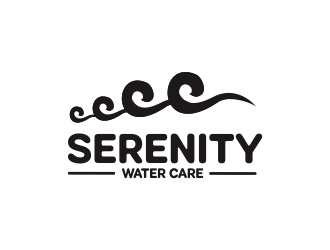 Serenity Water Care logo design by Greenlight