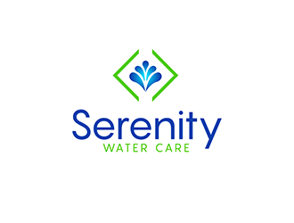 Serenity Water Care logo design by 3Dlogos