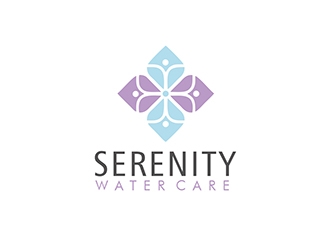 Serenity Water Care logo design by Aqif
