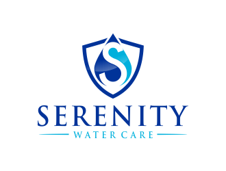 Serenity Water Care logo design by creator_studios
