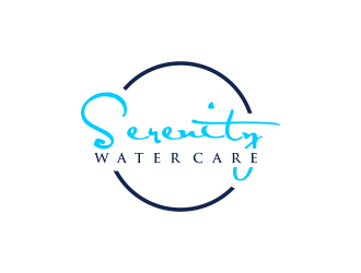 Serenity Water Care logo design by ammad