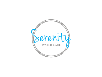 Serenity Water Care logo design by Zeratu
