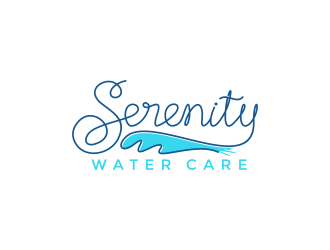 Serenity Water Care logo design by senandung