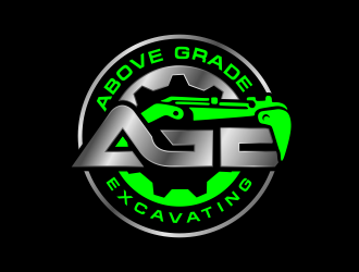 Above Grade Excavating  logo design by kopipanas