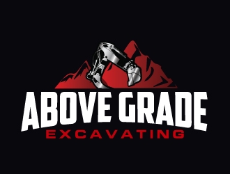 Above Grade Excavating  logo design by AamirKhan