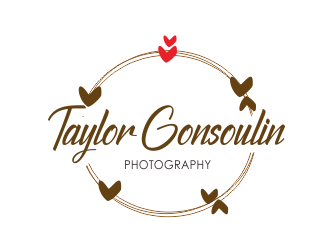 Taylor Gonsoulin Photography logo design by Greenlight