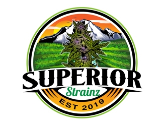 Superior Strainz logo design by DreamLogoDesign