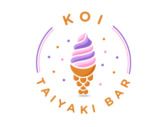 KOI TAIYAKI BAR logo design by SOLARFLARE