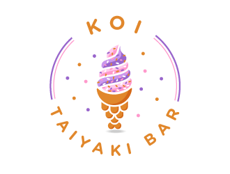 KOI TAIYAKI BAR logo design by SOLARFLARE
