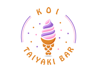 KOI TAIYAKI BAR logo design by SOLARFLARE